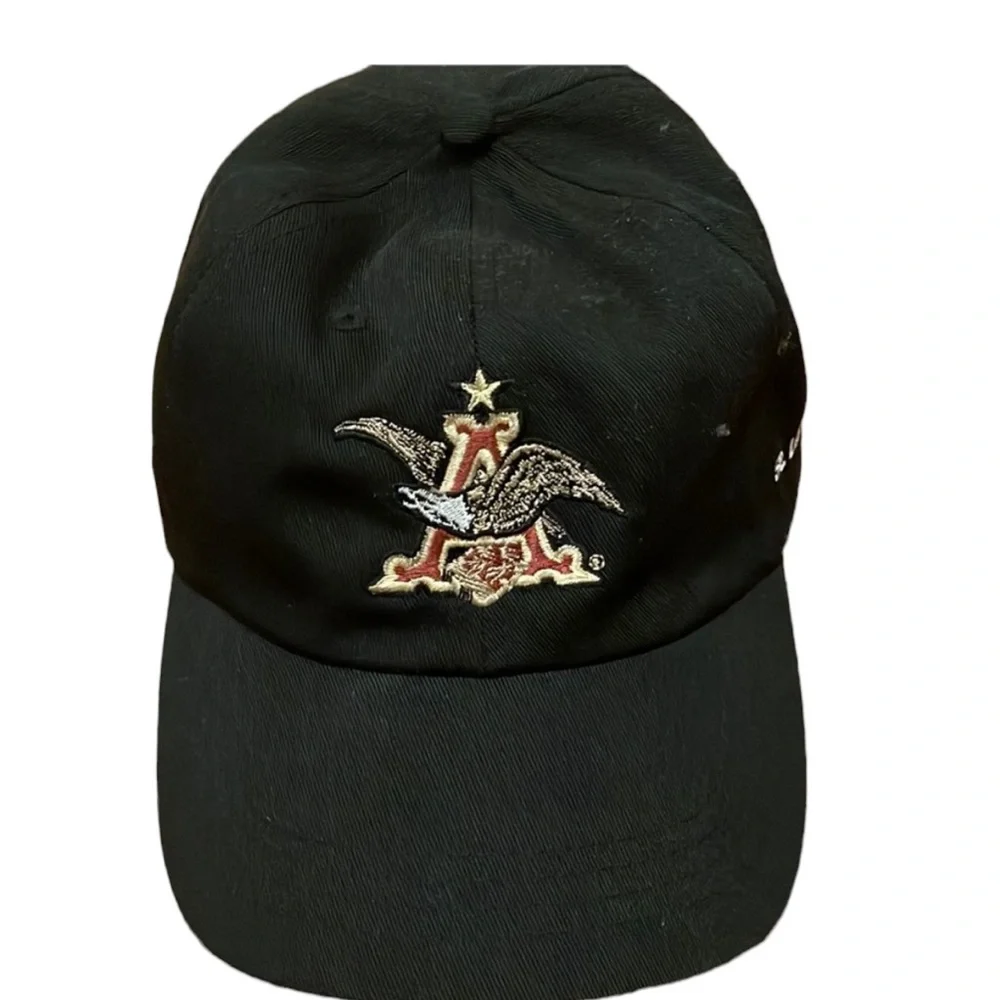 Anhueser Busch Black Baseball Cap. NWOT.
